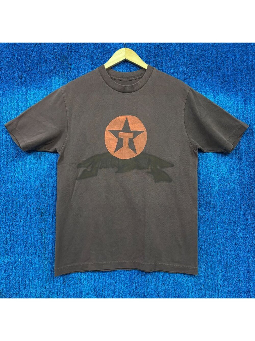 Travis Scott Jack Boys 2 Rap Brown T-Shirt Size Medium